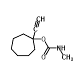 CAS#: 100054-87-3, 1-Ethynylcycloheptyl Methylcarbamate