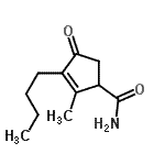 CAS#: 100054-95-3, 3-Butyl-2-Methyl-4-Oxo-2-Cyclopentene-1-Carboxamide