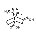 CAS#: 100055-50-3, (3E)-3-(Hydroxyimino)-4,7,7-Trimethylbicyclo[2.2.1]Heptane-1-Carboxylic Acid