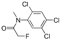 CAS 登录号：10015-99-3， 2-氟-N-甲基-2',4',5'-三氯乙酰苯胺