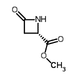 CAS 登录号：100188-44-1， 甲基(2S)-4-氧代-2-吖丁啶羧酸酯