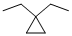 CAS 登录号：1003-19-6， 1,1-二乙基环丙烷