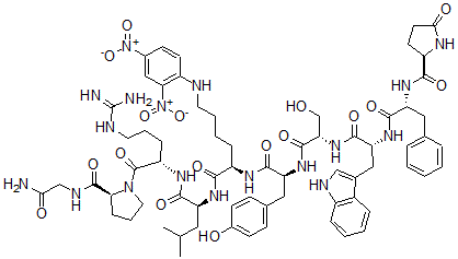CAS#: 100304-55-0, Phe(2)-N-epsilon-(2,4)-Dinitrophenol-Lys(6)-Lhrh