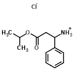 CAS 登录号：100369-82-2， 3-异丙氧基-3-氧代-1-苯基-1-丙氯化铵