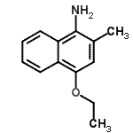 CAS#: 100371-78-6, 4-Ethoxy-2-Methyl-1-Naphthalenamine