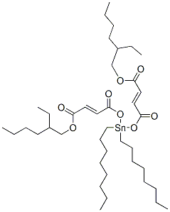 CAS 登录号：10039-33-5， 2-乙基己基14-乙基-6,6-二辛基-4,8,11-三氧代-5,7,12-三氧杂-6-锡杂十八碳-2,9-二烯酸酯