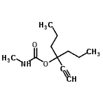 CAS#: 100400-52-0, 4-Ethynyl-4-Heptanyl Methylcarbamate