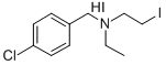 CAS 登录号：100427-84-7， 4-氯-N-乙基-N-(2-碘乙基)苄基胺氢碘酸盐
