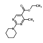 CAS 登录号：100451-18-1， 乙基4-甲基-2-(1-哌啶基)嘧啶-5-羧酸酯