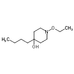 CAS#: 100535-61-3, 4-Butyl-1-Ethoxy-4-Piperidinol