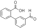 CAS 登录号：100538-35-0， 3'-甲酰基-[1,1'-联苯]-2-羧酸