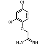CAS 登录号：100607-02-1， 2-(2,4-二氯苯氧基)乙脒
