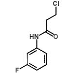 CAS#: 100638-26-4, 3-Chloro-N-(3-Fluorophenyl)Propanamide