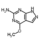 CAS#: 100644-67-5, 4-Methoxy-1H-Pyrazolo[3,4-d]Pyrimidin-6-Amine