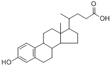 CAS 登录号：100772-18-7， 3-羟基-19-去甲-1,3,5(10)-胆三烯-24-酸