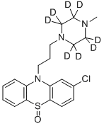 CAS 登录号：10078-27-0， 丙氯拉嗪亚砜