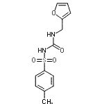 CAS#: 100796-22-3, N-[(2-Furylmethyl)Carbamoyl]-4-Methylbenzenesulfonamide