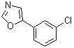 CAS 登录号：1008-94-2， 5-(3-氯苯基)-1,3-恶唑