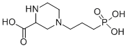 CAS 登录号：100828-16-8， (+/-)-3-(2-羧基哌嗪-4-基)-丙基-1-膦酸