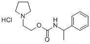 CAS#: 100836-55-3, (1-Phenylethyl)-Carbamic Acid 2-(Pyrrolidinyl)Ethyl Ester Hydrochloride