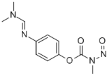 CAS#: 100836-59-7, Methylnitrosocarbamic Acid 4-((Dimethylamino)Methyleneamino)Phenyl Ester