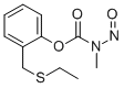 CAS 登录号：100836-62-2， 甲基亚硝基氨基甲酸alpha-(乙硫基)邻甲苯基酯