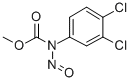 CAS 登录号：100836-84-8， 3,4-二氯-N-亚硝基苯氨甲酸甲酯