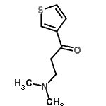 CAS 登录号：100860-96-6， 3-二甲基氨基-1-(3-噻吩基)丙-1-酮
