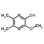 CAS#: 100868-74-4, 3-Methoxy-5,6-Dimethyl-2-Pyrazinol