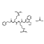 CAS#: 100900-19-4, N<Sup>2</Sup>-[(Benzyloxy)Carbonyl]-L-Arginyl-N-(4-Methoxy-2-Naphthyl)-L-Argininamide Acetate (1:1)