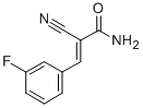 CAS#: 100908-62-1, 2-Cyano-3-(M-Fluorophenyl)Acrylamide