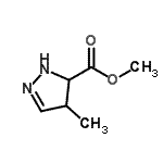 CAS#: 101080-12-0, Methyl 4-Methyl-4,5-Dihydro-1H-Pyrazole-5-Carboxylate