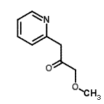 CAS 登录号：101168-47-2， 1-甲氧基-3-(2-吡啶基)丙酮
