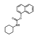 CAS 登录号：101192-00-1， 1-萘基环己基氨基甲酸酯