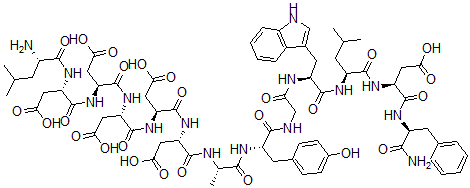 CAS#: 101212-63-9, Des-Trp(1)-Asp(5)-Leu(12)-Minigastrin