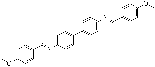 CAS 登录号：10123-03-2， (E,E)-N,N'-4,4'-联苯二基二[1-(4-甲氧基苯基)甲亚胺]