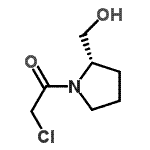 CAS#: 101250-55-9, 2-Chloro-1-[(2S)-2-(Hydroxymethyl)-1-Pyrrolidinyl]Ethanone