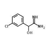CAS#: 101252-62-4, 2-(3-Chlorophenyl)-2-Hydroxyethanimidamide