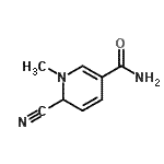 CAS#: 101257-99-2, 6-Cyano-1-Methyl-1,6-Dihydro-3-Pyridinecarboxamide