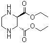 CAS 登录号：101269-52-7， (2R,3R)-2,3-哌嗪二羧酸二乙酯
