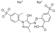 CAS 登录号：10127-05-6， 酸性黄 54