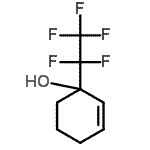 CAS 登录号：101417-71-4， 1-(五氟乙基)-2-环己烯-1-醇