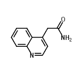 CAS 登录号：10147-05-4， 2-(4-喹啉基)乙酰胺