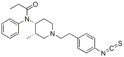 CAS 登录号：101472-20-2， N-[(3S,4R)-1-[2-(4-异硫氰酸基苯基)乙基]-3-甲基-4-哌啶基]-N-苯基-丙酰胺