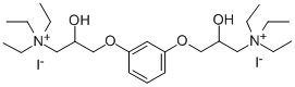 CAS#: 101501-69-3, (m-Phenylenebis(Oxy(2-Hydroxytrimethylene)))Bis(Triethylammonium Iodide)