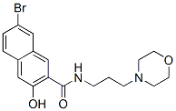 CAS#: 10155-48-3, 7-Bromo-3-Hydroxy-N-[3-(Morpholin-4-Yl)Propyl]Naphthalene-2-Carboxamide