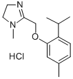 CAS#: 101564-98-1, 1-Methyl-2-(2-Thymoxymethyl)-2-Imidazoline Hydrochloride