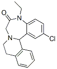 CAS#: 10159-05-4, 2-Chloro-5-Ethyl-5,9,10,14B-Tetrahydroisoquino[2,1-d][1,4]Benzodiazepin-6(7H)-One