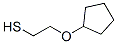 CAS 登录号：10160-78-8， 2-(环戊基氧基)乙硫醇
