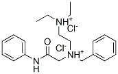 CAS#: 101651-55-2, 2-(Benzyl-(Phenylcarbamoylmethyl)Ammonio)Ethyl-Diethyl-Azanium Dichloride
